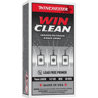 WINCHESTER 9 MM SUPER-X TARGET WINCLEAN 147 GR 50 RD/BX 10 BX/CS