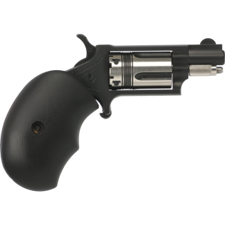 NORTH AMERICAN ARMS MINI 22MAG REV 1-1/8" BLK/PLSH