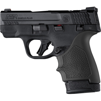 Hogue HandAll Beavertail Grip Sleeve S&W M&P 9 Shield Plus Black