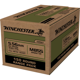 WINCHESTER USA 5.56X45 62GR - GREEN TIP 600RD CASE LOT