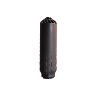 HUXWRX Flow 556k suppressor black 5.5in 17-4PH stainless Cerakote