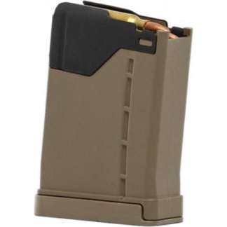 LANCER MAGAZINE L5AWM AR-15 - 5.56X45 10RD OPAQUE FDE GEN 2
