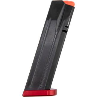 CZ MAGAZINE P-10F/P09/DWX 9MM - 19RD BLACK RED BASE PLATE