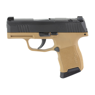 SIG P365 9MM 3.1" 10RD OR BLK/COY