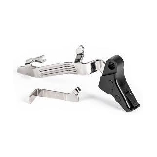 ZEV PRO FLAT FACE GLOCK TRIGGER UPGRADE BAR KIT GEN5 BLK/BLK