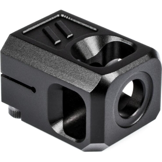 ZEV PRO COMPENSATOR V2 1/2X28 THREADING 9MM BLACK