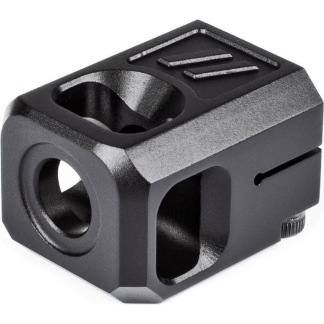 ZEV PRO COMPENSATOR V2 13.5X1 LH THREADING 9MM BLACK
