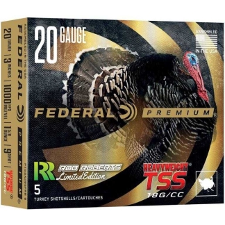 Federal Heavyweight TSS Rob Roberts Special Edition Shotshell 20ga 3" 1-5/8oz 1000 fps #9 5/ct