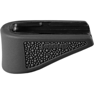 Hogue Overmolded Rubber Grip Extension Base Pad for Glock 43 6/rd Magazines Black