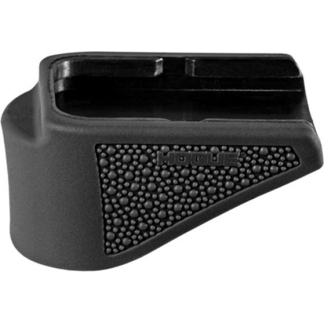Hogue Overmolded Rubber Grip Extension Base Pad for Glock 26 10/rd Magazines Black