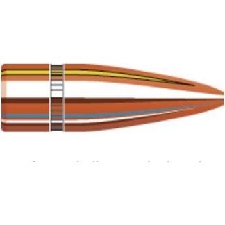 Hornady Traditional / FMJ Bullets .30 cal .308" 125 gr HP 100/Box