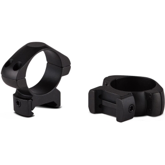 Konus 2-Piece Steel Riflescope Rings 1" Low - Matte Black