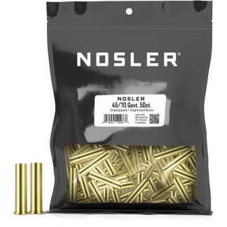 Nosler Unprimed Bulk Bag Brass 45-70 Govt (50 ct)