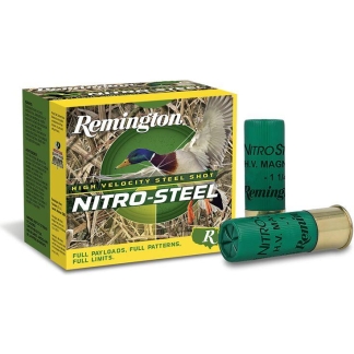 Remington Nitro-Steel High-Velocity Shotshells 12ga 3-1/2 in 1-1/2oz #2 1500 fps 25/ct