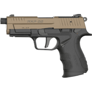 Retay RXP22 Handgun .22 LR 13rd Magazines(2) 4" Threaded Barrel FDE Slide/Black Frame