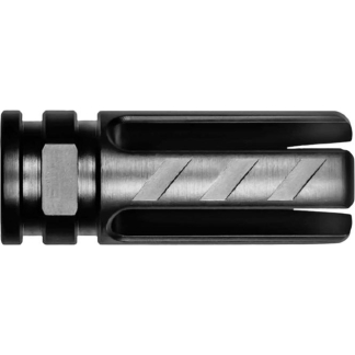Rise Armament Veil Flash Hider .22 cal 1/2x28 Thread Black Nitride