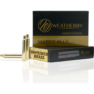 Weatherby Unprimed Brass Rifle Cartridge Cases 280 ACKLEY IMPROVED 50/ct