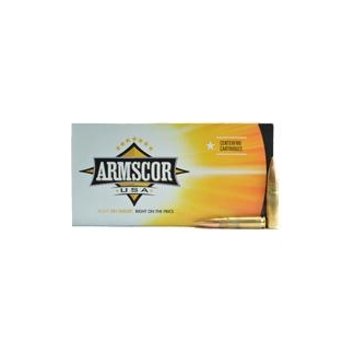 Armscor Rifle Ammunition .300 Blackout 147gr FMJ 1800 fps 20/ct