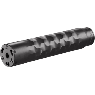 SIG SAUER TINCAN30 30 CAL SUPPRESSOR BLACK HUB TAPER DT MOUNT, 3D PRINT TITANIUM 5/8X24