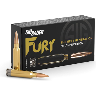 Sig Sauer Elite Match Grade Performance Rifle Ammo 277 Sig Fury 155 gr. OTM Matchking 20 rd.