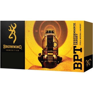 BROWNING 9MM FMJ 115 GR 100RD/BX 5BX/CS