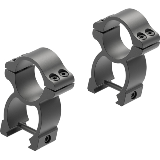 LEUPOLD RINGS RIFLEMAN GEN2 - 1" SEE-THRU HIGH BLACK