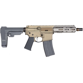 Q SUGAR WEASEL 300BLK PSTL 7" W/ BRACE BLK/GRY 1-30RD MAGAZINE