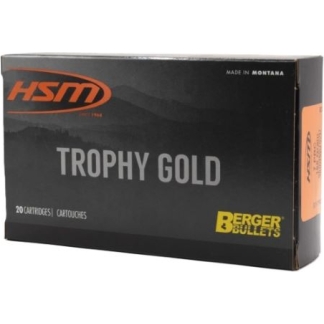 HSM 7MM PRC 168GR BERGER - MATCH HUNTING VLD 20RD 10BX/CS