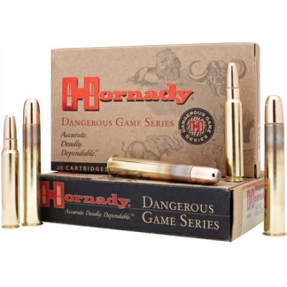 HORNADY 416 RUGER 400GR BONDED - DGX 20RD 6BX/CS