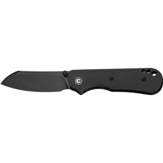 CIVIVI KNIFE CRABBY 2.7" BLACK - CANVAS MICARTA BLACK STONEWASH