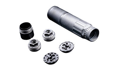 CGS-HELIOS-QDTI_1-1jpg | ATFirearms CGS Helios Ti QD suppressor for 5.56, 6.50 in length, 1.75 in diameter, black finish