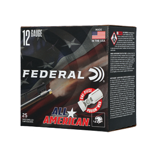 FED ALL AMER 12GA 2.75" 1 1/8OZ #7.5
