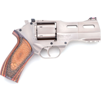 CHIAPPA RHINO 40DS 357MAG - 4" ADJ. SIGHT CHROME/WALNUT.