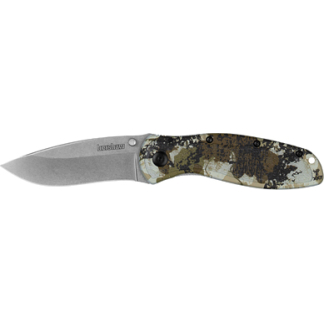 KERSHAW BLUR 3.4" KINGS CAMO STNWASH