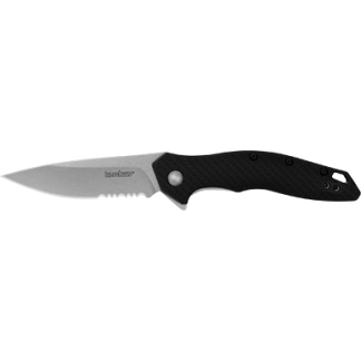 KERSHAW SHORELINE SERR 3" BLK STNWSH