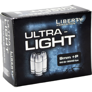 LIB 9MM+P 50GR ULTRA LT HP 20R