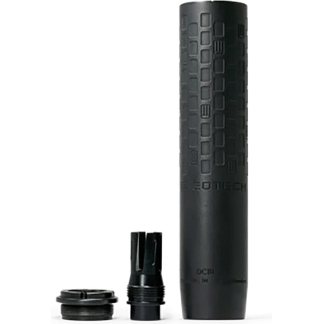 EOTech DCBL 7.62mm titanium suppressor black Cerakote 8.8-inch overall length