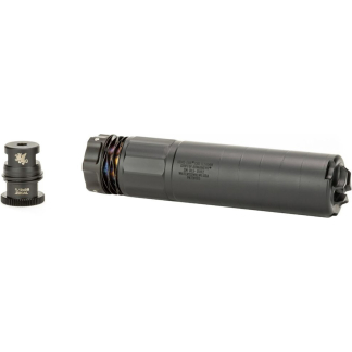 Griffin Armament Dual-Lok 7 suppressor 7 in 1.5 in black