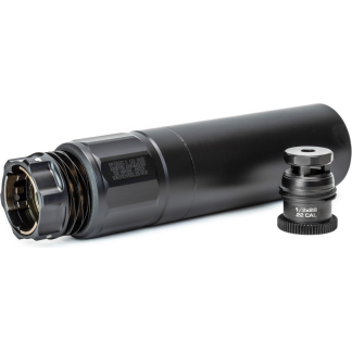 GRIFFIN OPTIMUS 6 6mm suppressor black Cerakote 6.68 inch Dual-Lok