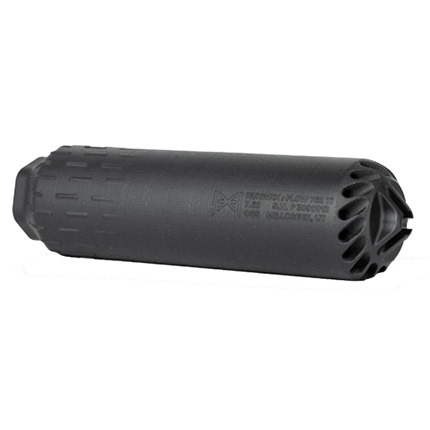 NFAHUX3277_1jpg | ATFirearms HUXWRX FLOW 762 titanium suppressor with included 5/8x24 muzzle brake, black finish