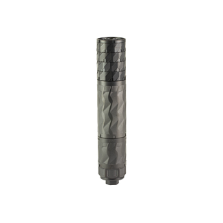 PWS BDE 762 7.62mm titanium suppressor 8.2in Cerakote black