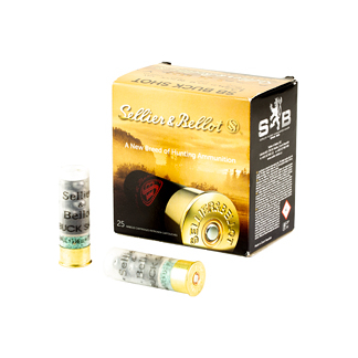S&B 12GA 2.75 1.25OZ 00 12PEL 25/250