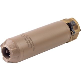 Surefire SOCOM RC4 Mini 5.56mm suppressor Flat Dark Earth Inconel 1.50in diameter