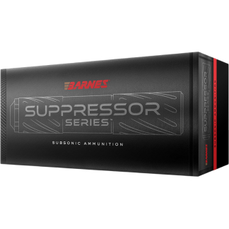 Barnes Suppressor Series Sierra JHP Handgun Ammunition 9mm Luger 147gr JHP 985 fps 50/ct