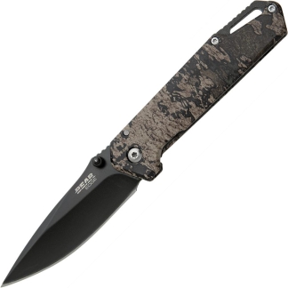 Bear & Son Brisk 3.0 Medium Folding Knife 2-7/8" Drop Point Blade TrueTimber Strata Camo