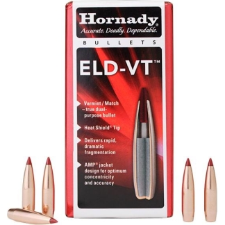 Hornady ELD-VT Rifle Bullets 22 CAL .224" 69 gr (1-8") 100/ct