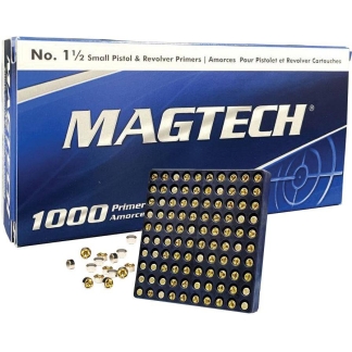 Magtech Small Pistol Primer No.1½ - 1000/ct