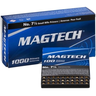 Magtech Small Rifle Primer 7½ - 1000/ct