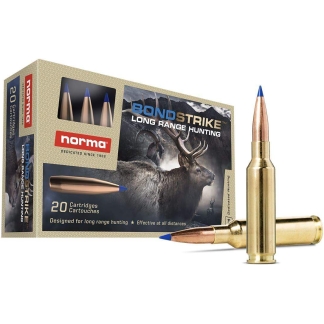 Norma Bondstrike Rifle Ammunition 6mm Creedmoor 105gr 3050 fps 20/ct