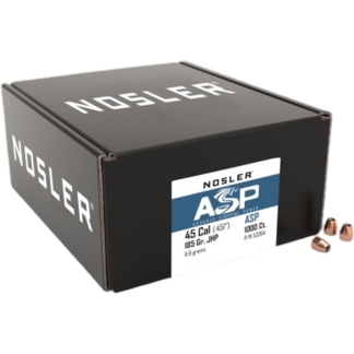 Nosler Custom Competition Bullets .45 cal .451" 185 gr JHP 1000/ct